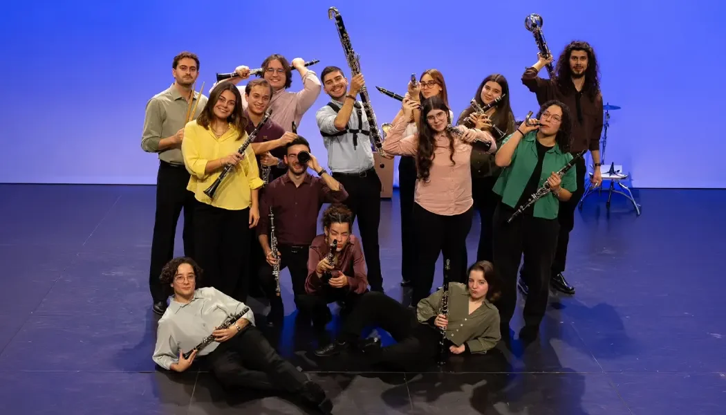 Ensemble de clarinetes de Evora dettaglio